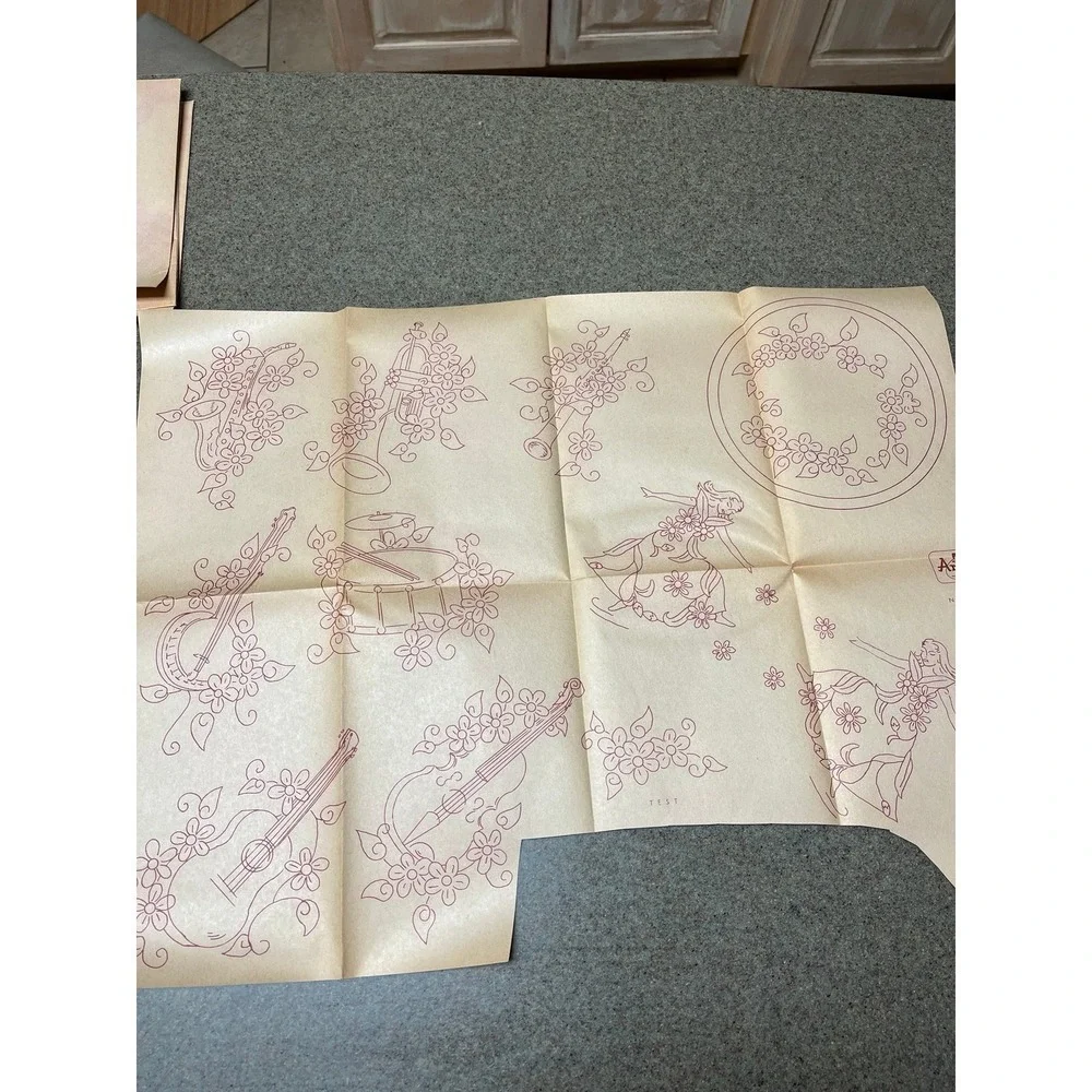 Vintage Artex‎ transfer designs